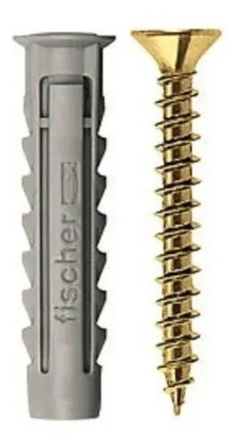 Kit Tarugos Sx Nº8 + Tornillos X 60 Unidades Fischer 0