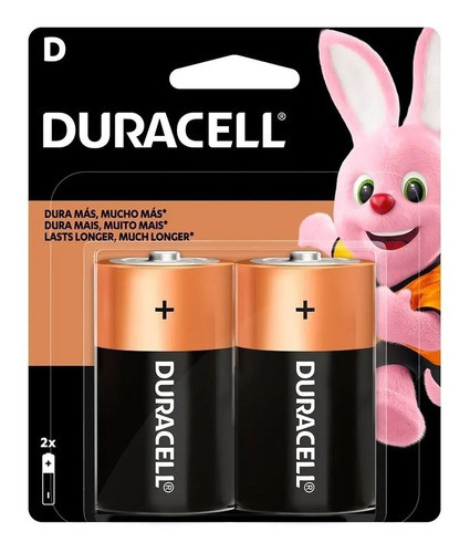 Pila D Grande Duracell D 1300 Alcalina - Pack X 12 Unidades 1
