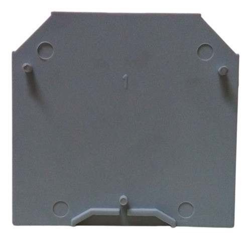 Tapa Para Borne Bpn-16/35 Gris P/riel Zoloda X 15 Unidades 1