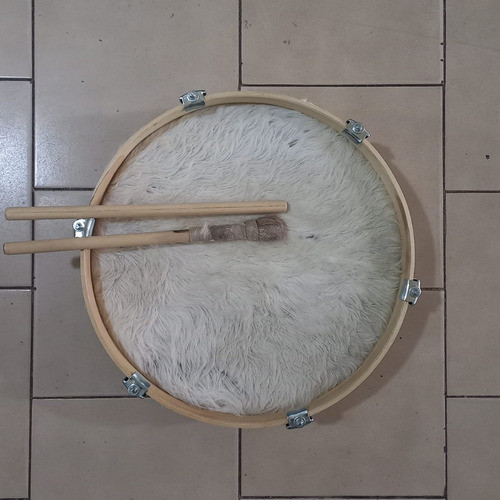 Bombo Leguero Compacto Chato De 40 Cm 1