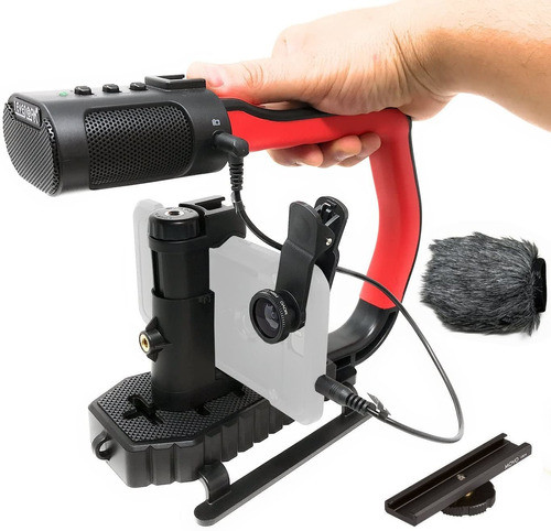 Kit De Filmacion Para Celular Movo | Mango + Mic. Y Mas 0