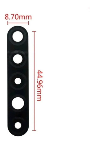 Vidrio Lente De Camara Trasera Para LG K51s Con Adhesivo 1