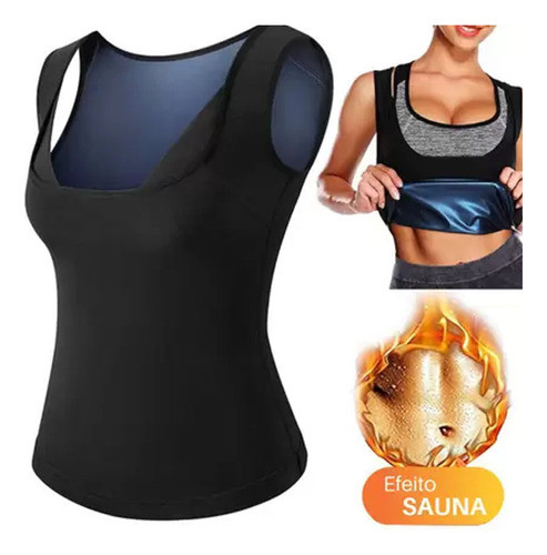 Colete Camiseta Regata Redutor De Medidas Para Mulheres Emag 1