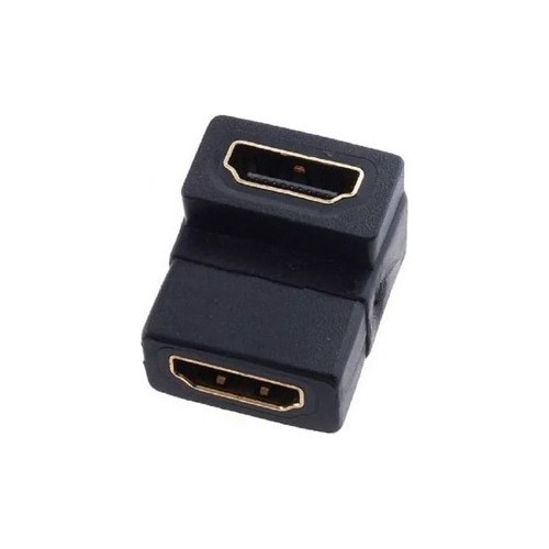 Adaptador Hdmi Hembra A Hembra Codo 90º  Led Soporte Tv Etc 0