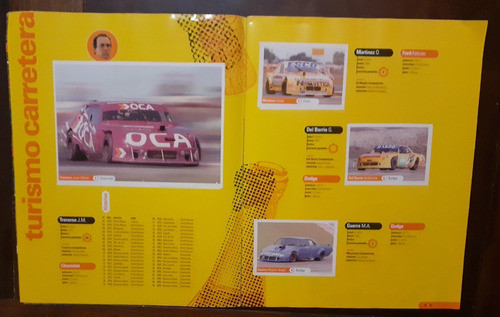 Album De Figuritas ** Automovilismo Olé ** 1