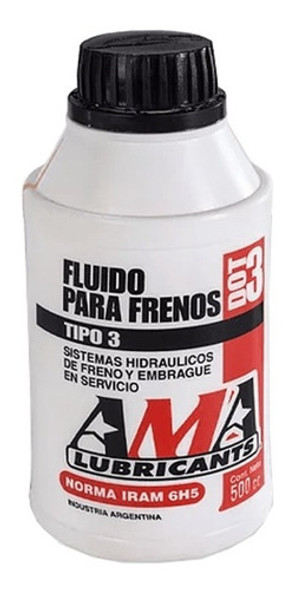Liquido Para Frenos Moto Ama 200cm Dot 3 Gaona Motos 0
