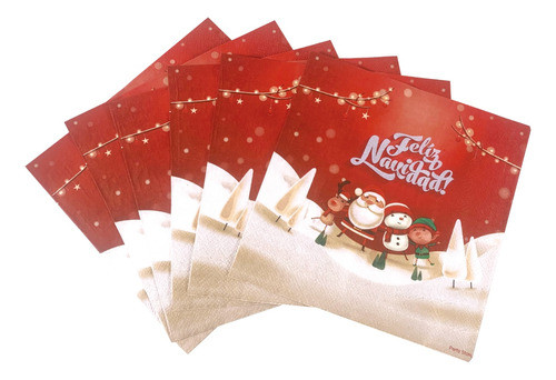 Party Store - Servilletas Navideñas - Feliz Navidad X 20 U 0