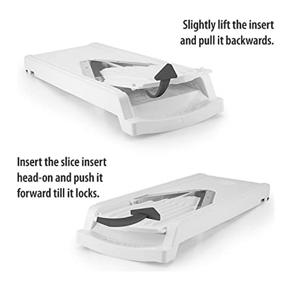 Mandolin Corte En V Juego 5 Piezas Blanco 1