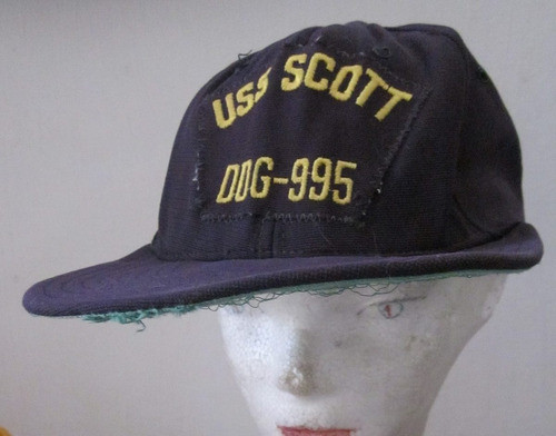 Sombrero Gorra Buque Uss Scott Ddg 995 0