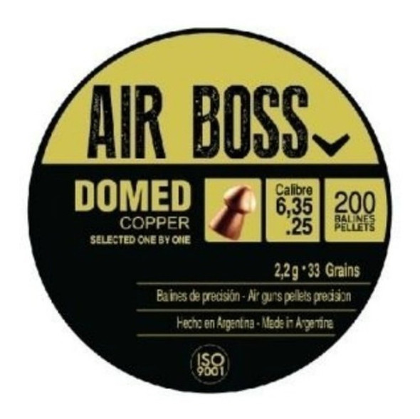 Balín Apolo Domed 6.35mm  X 200 Un. 1