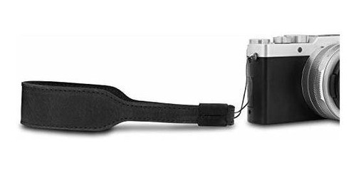 Megagear Mg1612 Slr Dslr Correa De Muñeca De Piel Autentica 1