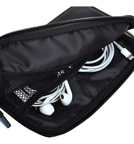 Bcp Black Color Splash Proof Nylon Electronics Accesorios Or 0