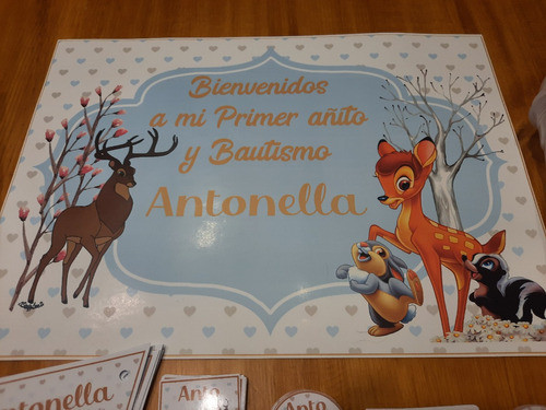 Bambi   Kit Cumpleaños Impreso Y Cortado 0