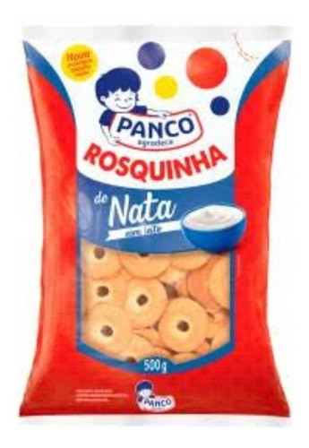 Rosquinha Nata Panco 500gr - Kit Com 5 0