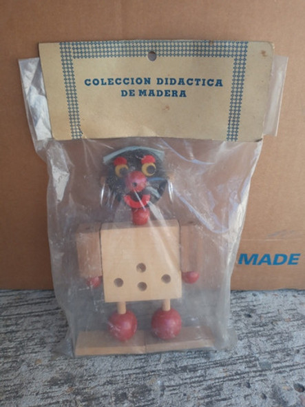 Antiguo Juguete Didáctico Muñeco Negrito - Precio X Lote 0