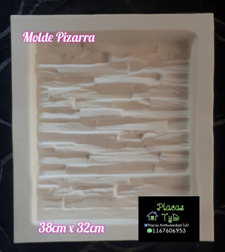 Molde Para Placas Antihumedad Pizarra 1