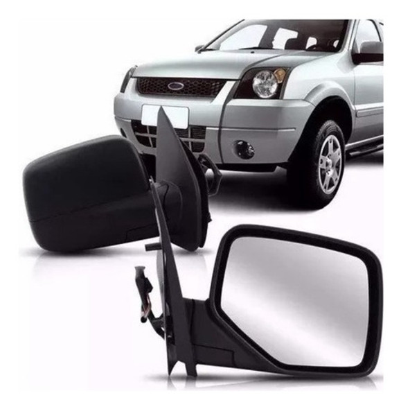 Espejo Exterior Ecosport 2003/ 07 Derecho Original C/cacha 0