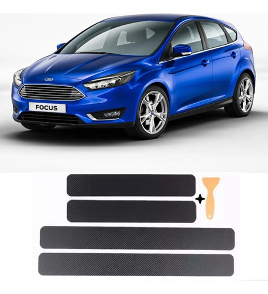 Accesorio Tuning Cubre Zócalos Carbono Ford Focus 2012 Kenny 1