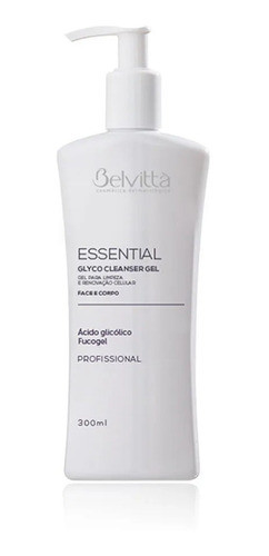 Sabonete Ácido Glicólico Fucogel Glyco Cleanser 300 Belvittà 0