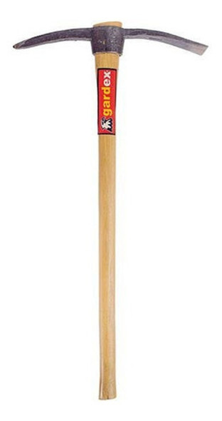 Pico Pala Y Hacha 90 Mm. Mango De Madera. Gardex 0