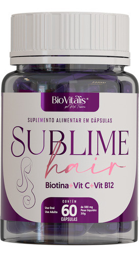 Sublime Hair Vitamina Capilar 0