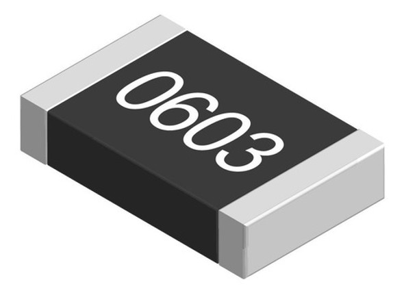 Resistencia 0 Ohm 1% Smd 0603 Pack X 15 Unidades 0