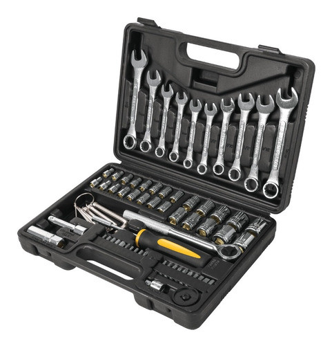 Juego De 73 Piezas Llaves Dados 1/4'' 3/8'' Pretul 0