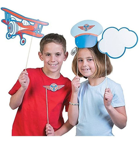 Arriba Y Lejos Photo Stick Props 12 Paquete Aviator Pilotthe 1