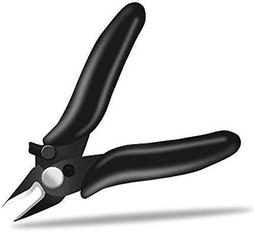 Herramienta Cortador Al Ras De Alambre, Profesional | Negro 0