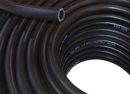 Mangueira Pneumatica Compressor Pt 500 1/4 Elite Preta 90mt 1