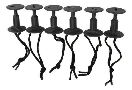 6 Peças De Prancha De Surf, Coleira, Perna, Corda, Nylon, Pl 0