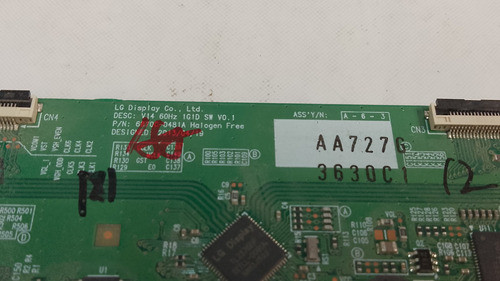 Tcon Tv Hitachi Cdh-le49smart06 Cod 6870c-0481a Gt44 1