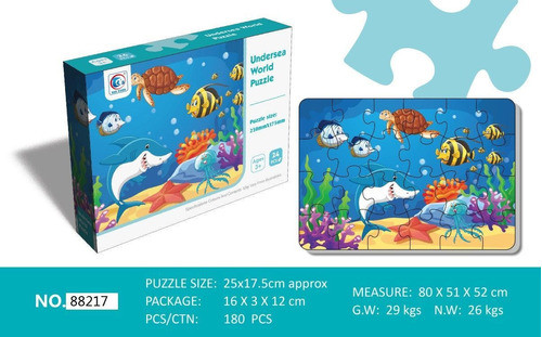 Puzzle 24 Pcs Peces 0