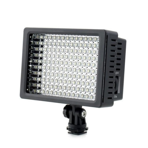 Kshioe Ld-160-led Lámpara De Luz Video De Cámara Dv Videocám 1
