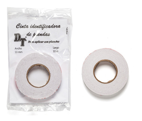 Cinta Identificadora De Ropa - Marca Dt De 13 Mm X 10 Mts 0