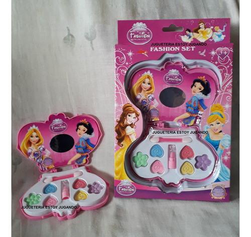 Maquillaje Princesas Set Pintura Nena Juguete Complet Oferta 1