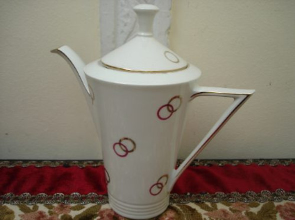 Cafetera Alemana Porcelana Bavaria Vintage Impecable Veala 0