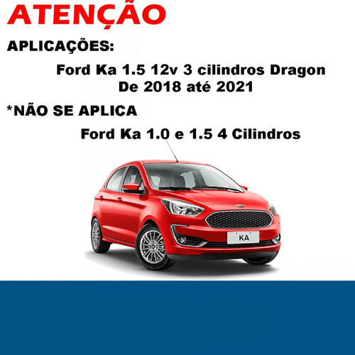 Kit Revisão 5w20 Ford Ka 1.5 3 Cilindros 2018 2019 2020 2021 1