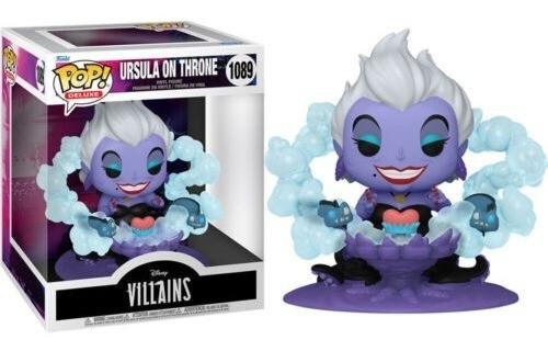 Funko Pop Disney Villains Ursula On Throne #1089 Original! 0