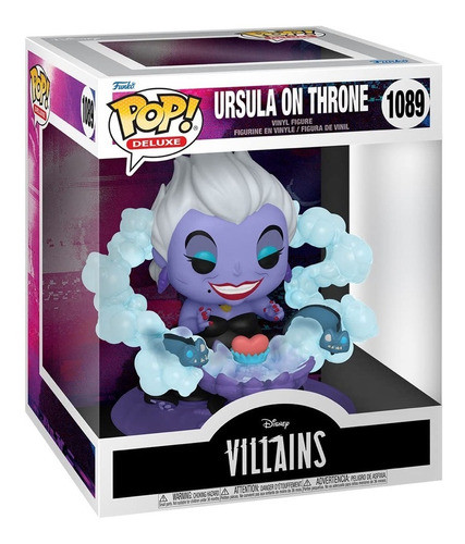 Funko Pop Disney Villains Ursula On Throne #1089 Original! 1