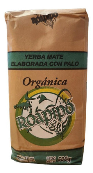 Yerba Orgánica Roapipo Tradicional 500gr X 12 Unidades 0