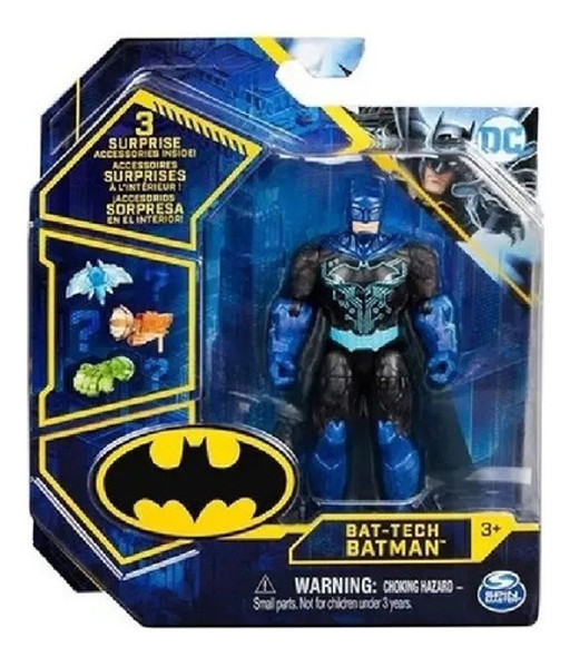 Muñeco Bat-tech Batman Articulado Con Accesorios 67801 0 Muñeco Bat-tech Batman Articulado Con Accesorios 67801 0