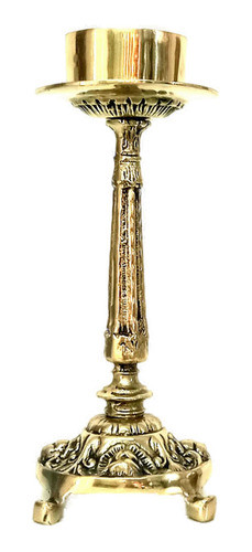 Castiçal 7 Dias 30,5cm Em Bronze 20318 0