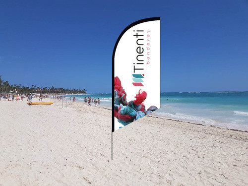 Fly Banner Bandera Pluma 170x60 Publicidad 1
