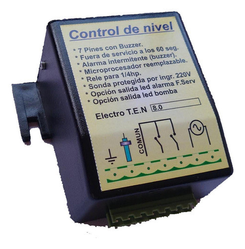 Modulo Control De Nivel Cafetera Tipo Valente 7 Pines 0