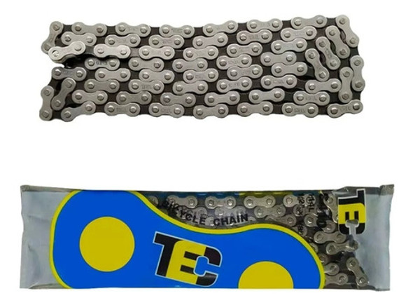 Corrente Tec Bike Grossa C410 114 Elos Bmx Bike Sem Marcha 0