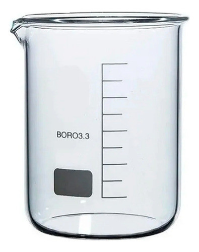 Becker  Vidro Graduado Forma Baixa 250 Ml 0