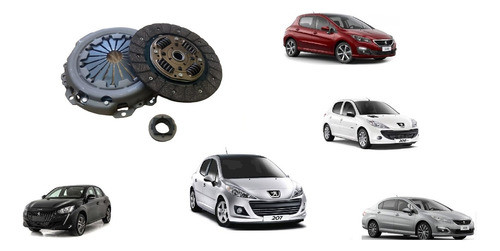 Kit De Embrague Peugeot 206 207 208 308 408 1.4 1.6 16v 1
