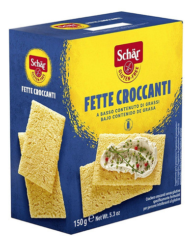 Kit 3 Torradas Leves (fette Croccanti) S/ Glúten Schar 150g 1