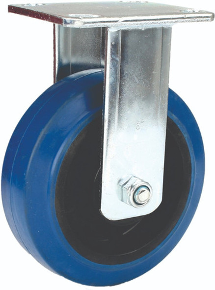 Rueda Fija Horq Refor Goma Hierro Elastica 100x50 Mm 200kg 0
